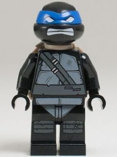 LEGO Minifigure-Shadow Leonardo (Comic-Con 2012 Exclusive)-Teenage Mutant Ninja Turtles-TNT001-Creative Brick Builders